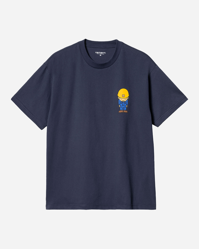 Carhartt WIP Tee - Sumimasen - Air Force Blue