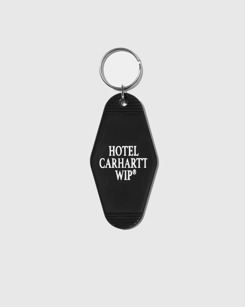 Carhartt WIP Keychain - Hotel keys - Black / White