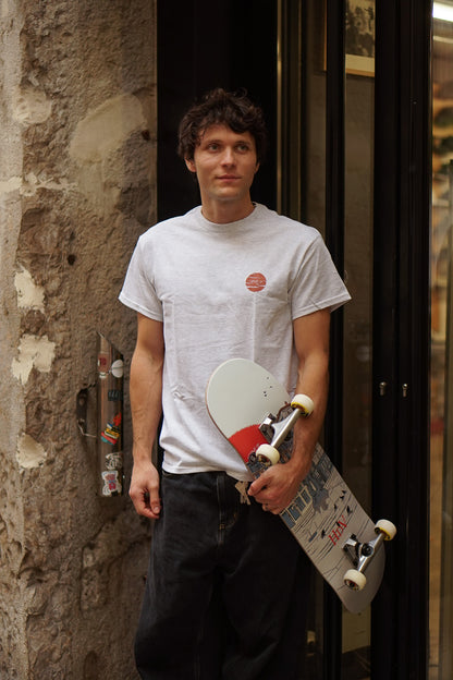 Wallstreet Tee - HDV - Ash Grey