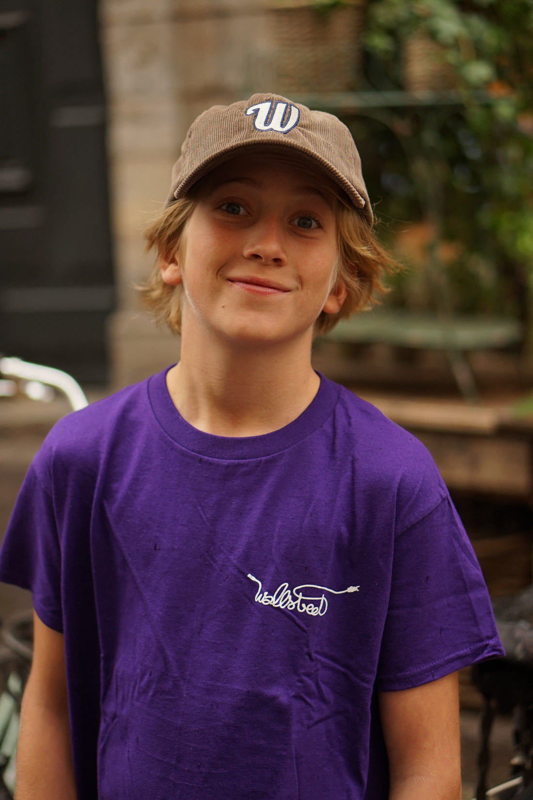 Wallstreet Tee Kids - Fish Eye - Purple