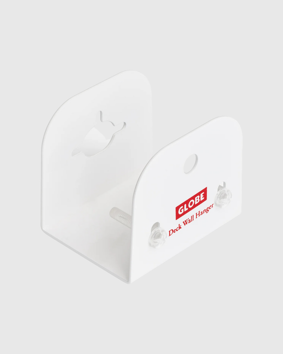 Globe - Skateboard Deck Wall Hanger - White