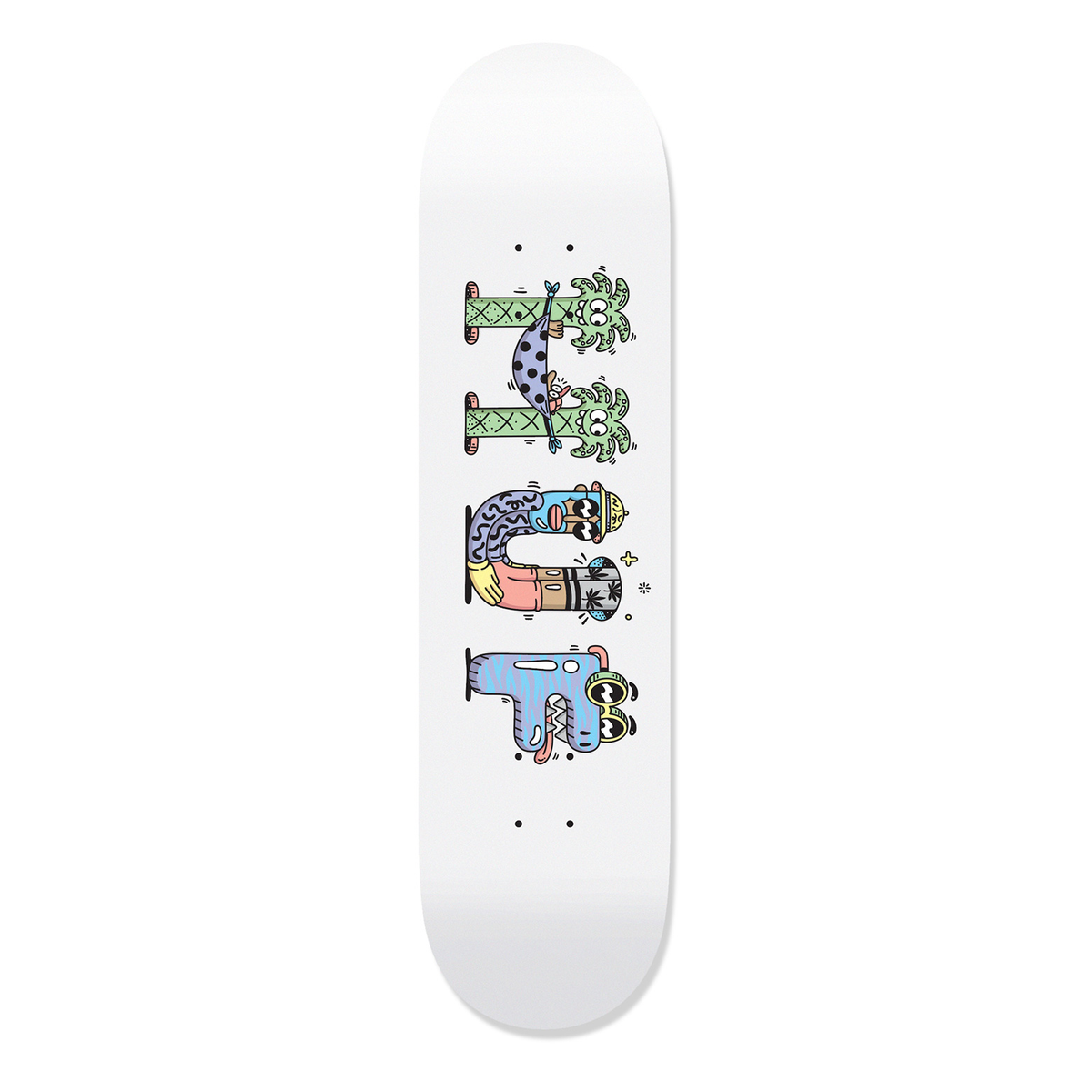 Huf - HUF DECK STEVEN HARRINGTON WHITE