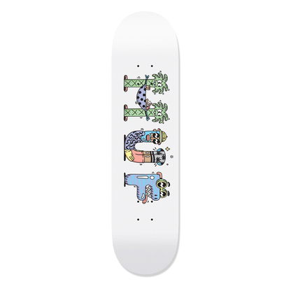 Huf - HUF DECK STEVEN HARRINGTON WHITE