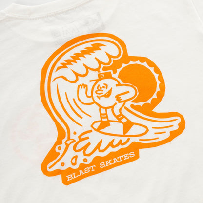 Blast Tee Kids - Surfer - White