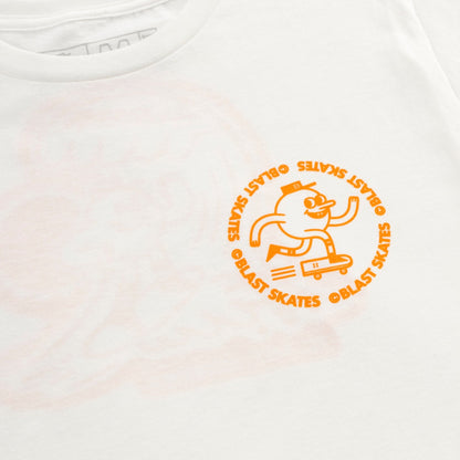 Blast Tee Kids - Surfer - White