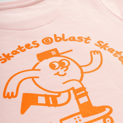 Blast Crew Kids - Round Logo - Pink