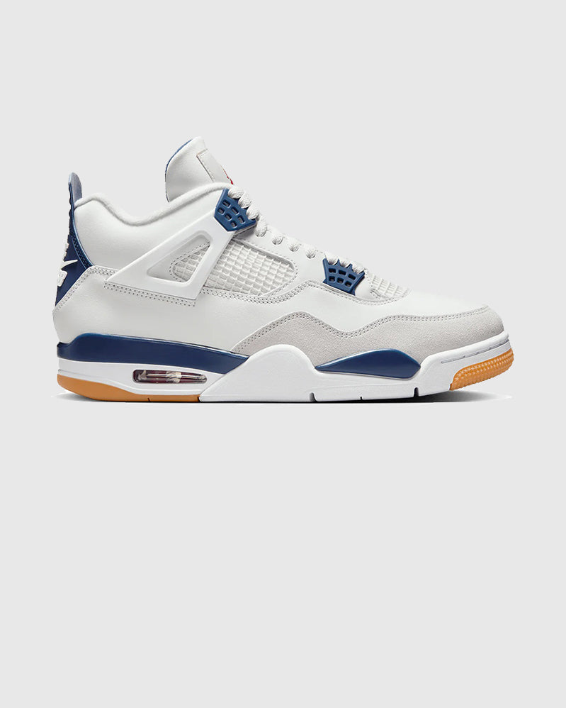 Nike SB X Air Jordan 4 - Summit White/Navy/Neutral Grey