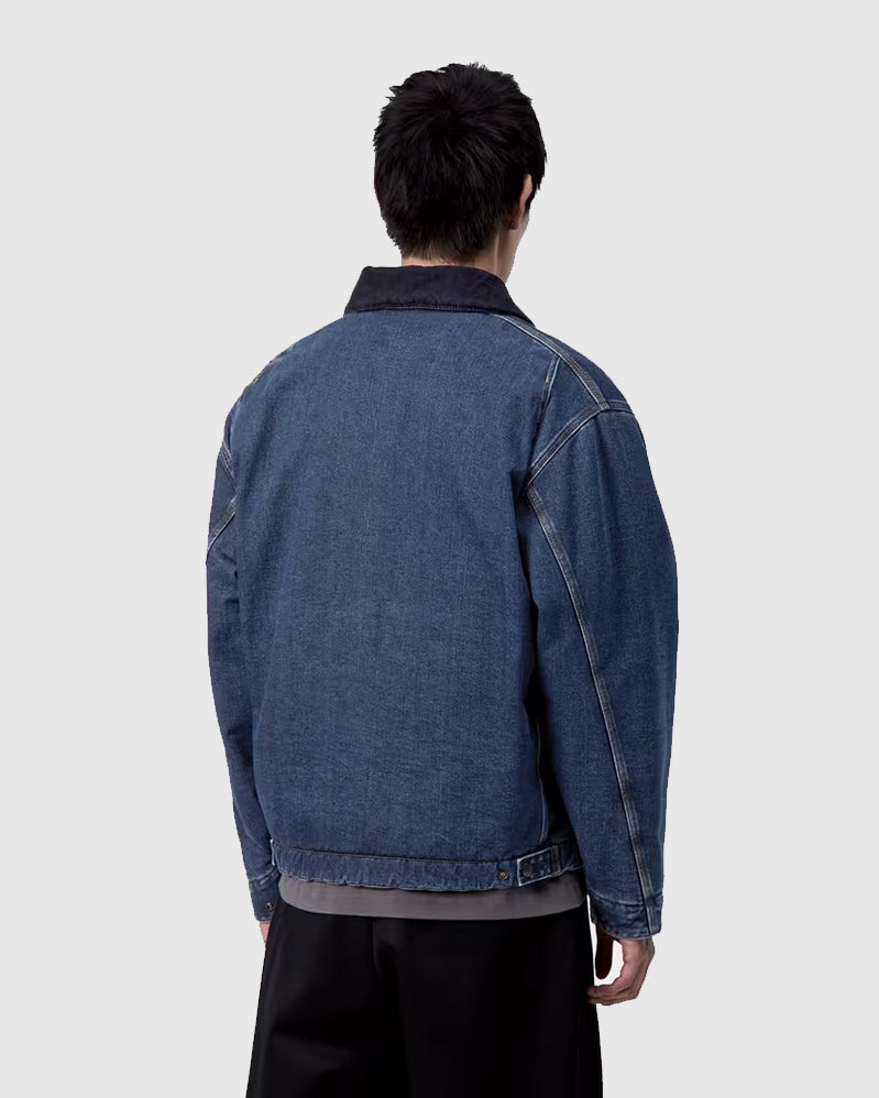 Carhartt WIP Jacket - OG Detroit Denim - Dark Navy/Stone Washed