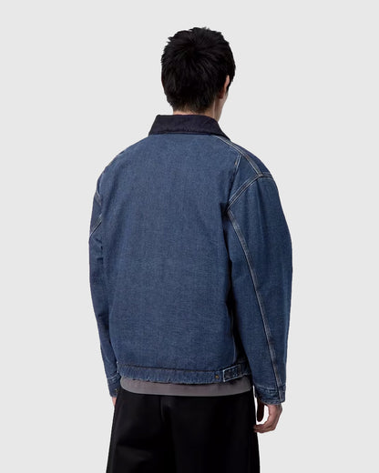 Carhartt WIP Jacket - OG Detroit Denim - Dark Navy/Stone Washed