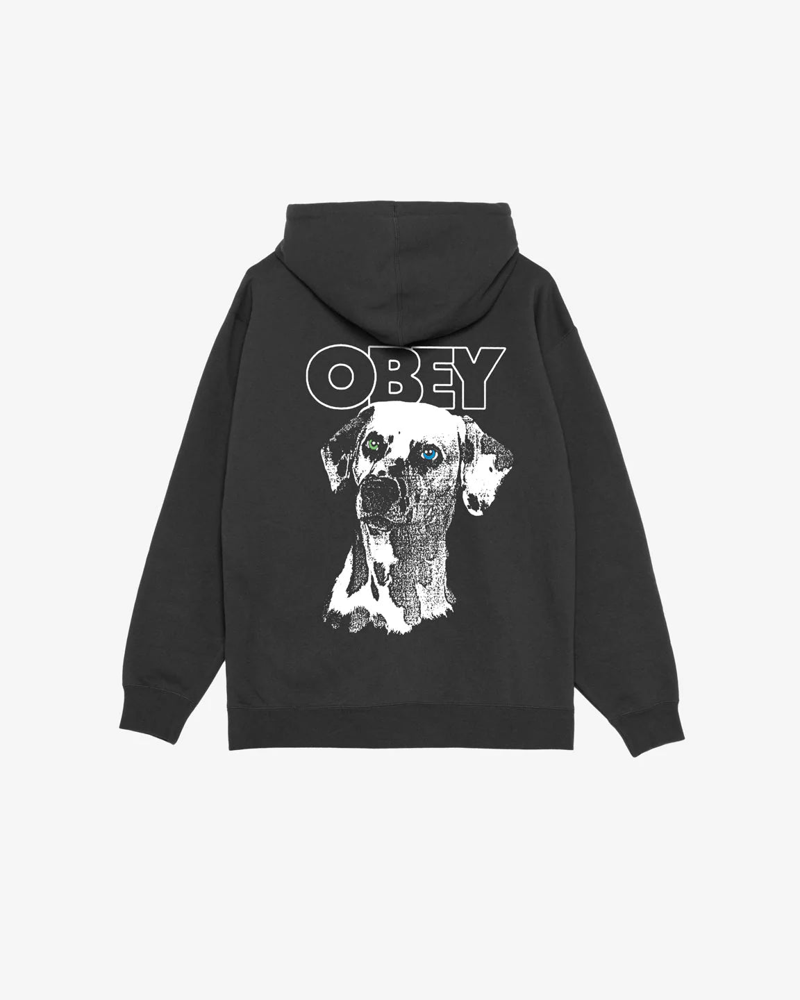 Obey Hoodie - Dalmation - Black