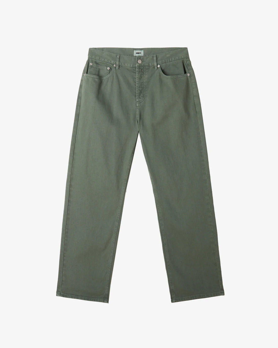 Obey Pant - Hardwork Pigment Denim - Duck Green