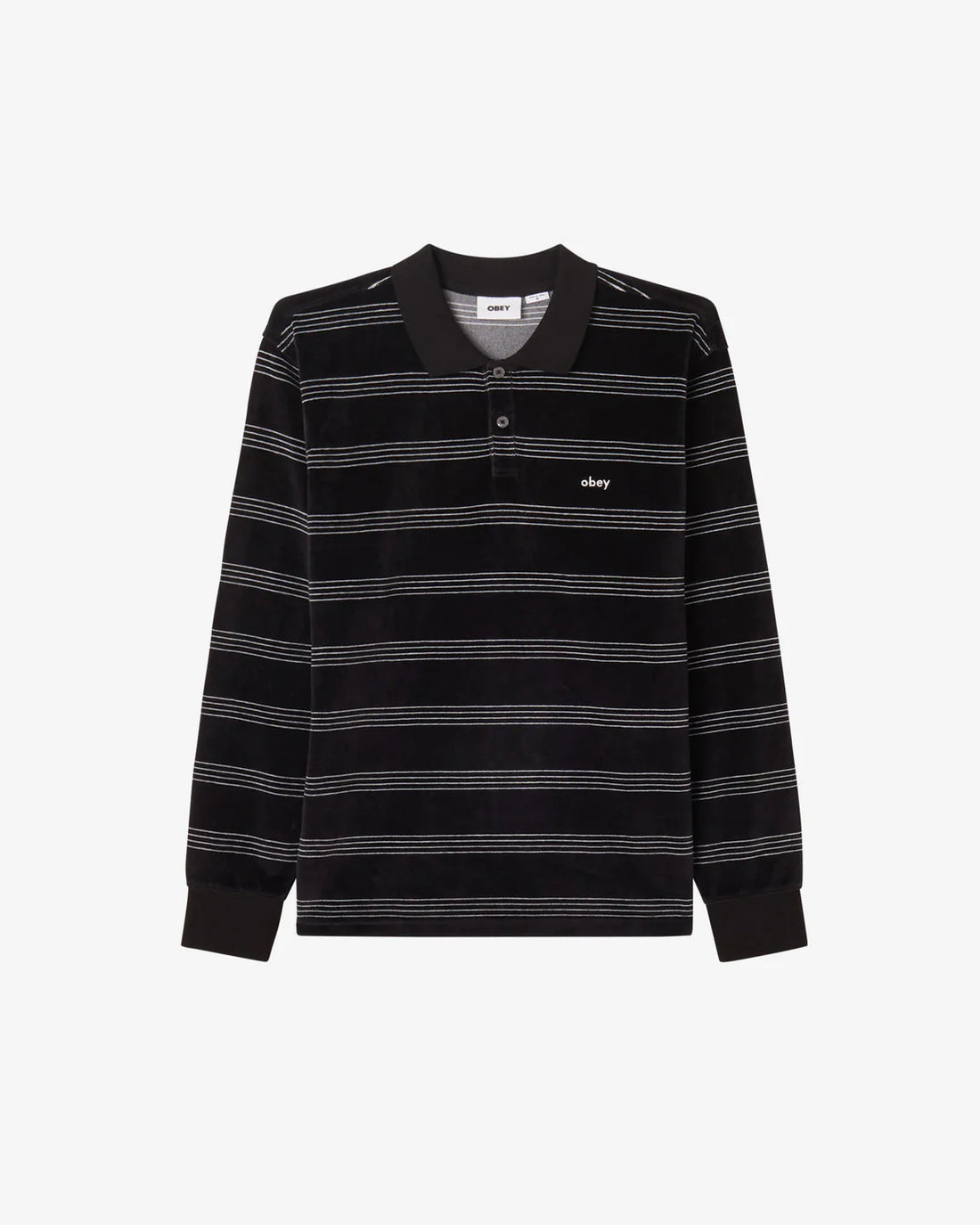 Obey Polo - Demand - Black