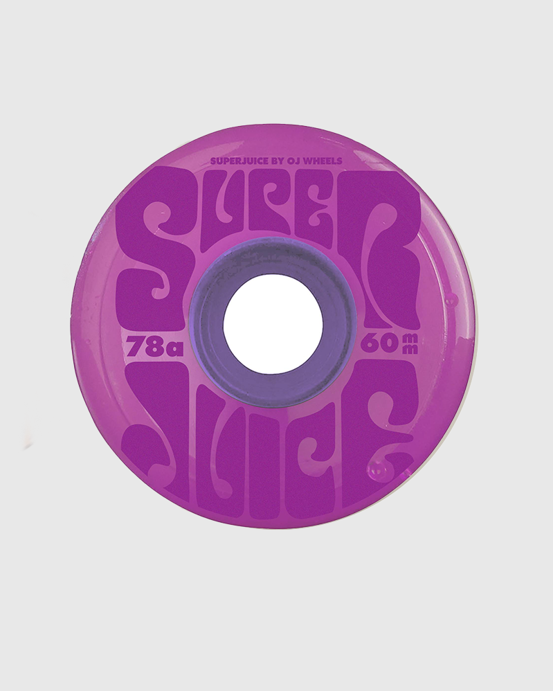 Oj Wheels - Superjuice Trans Purple - 78A - 60mm