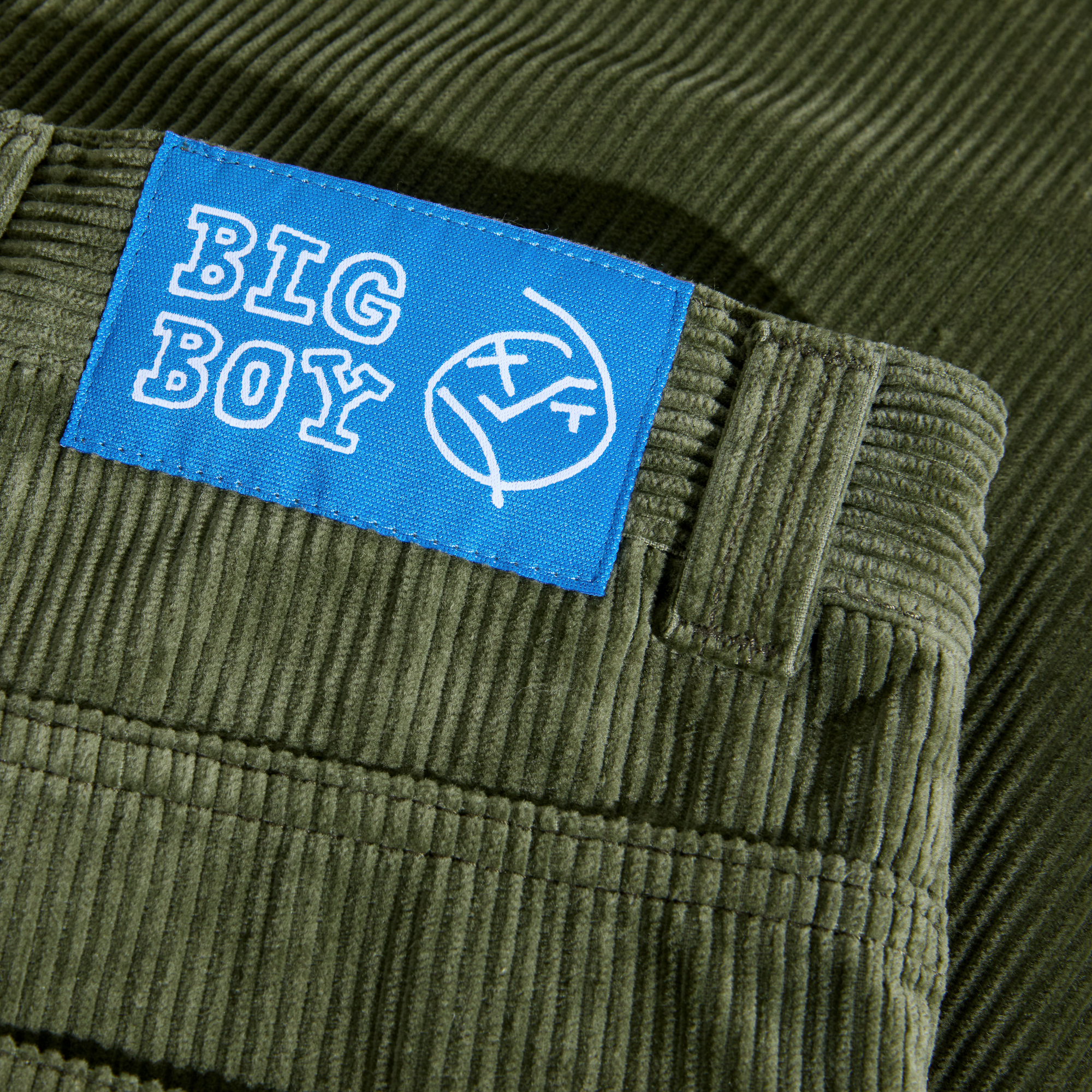 Polar Pant - Big Boy Cord - Uniform Green