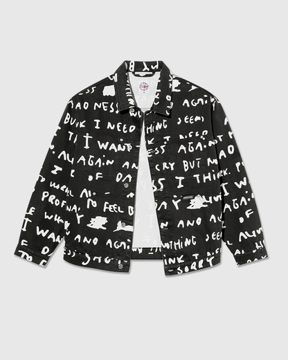 Polar Jacket - Patrik Sad Notes - Black