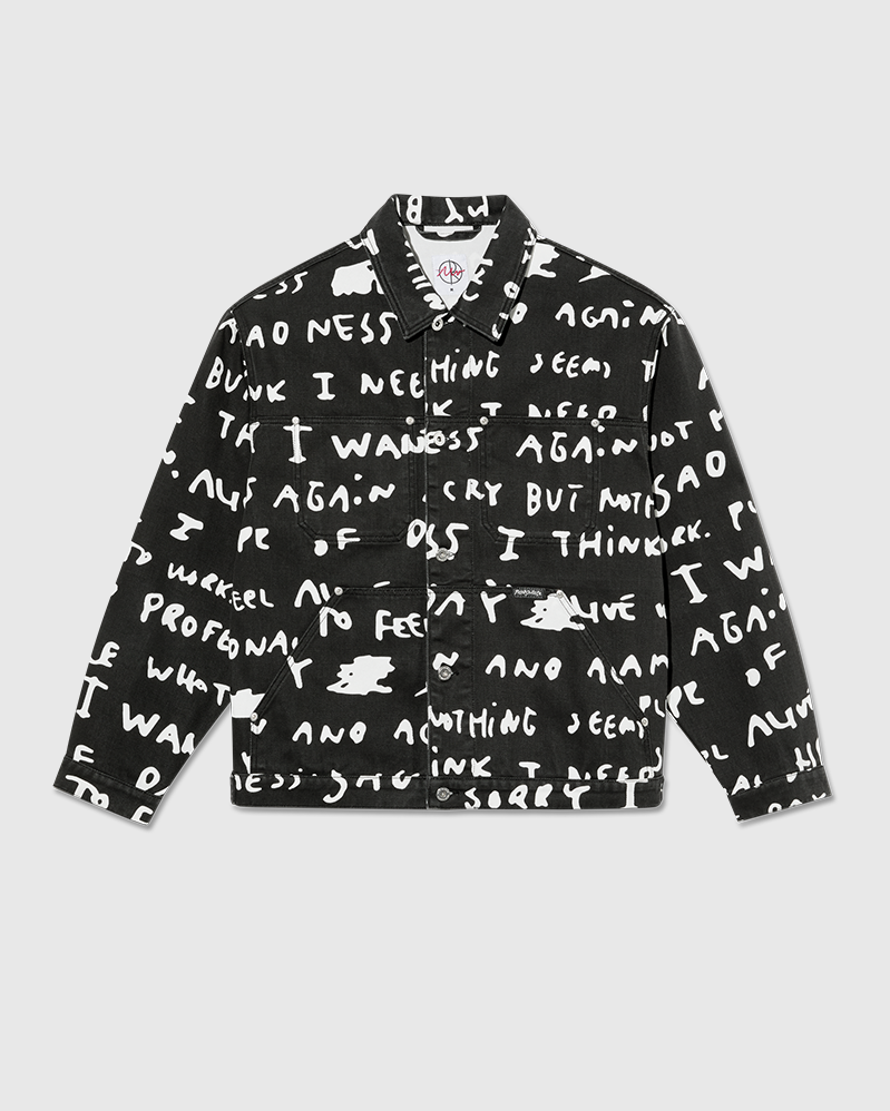 Polar Jacket - Patrik Sad Notes - Black