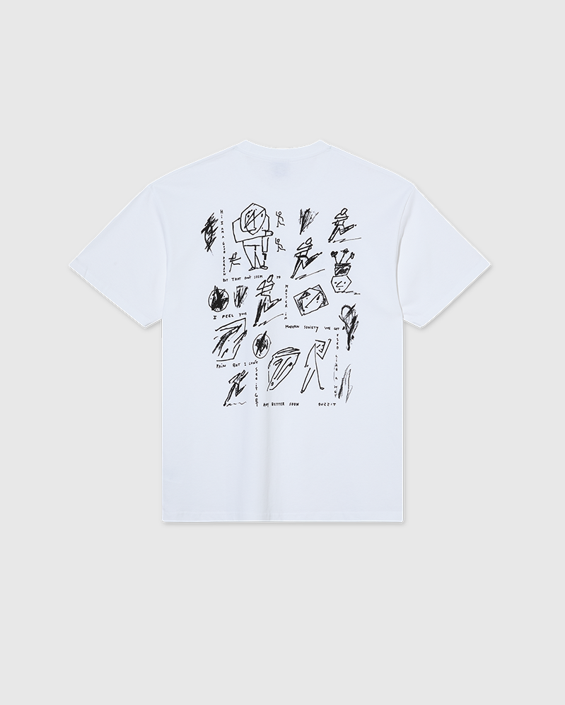 Polar Tee - Sad At Times - White