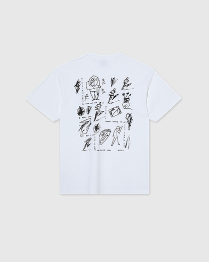 Polar Tee - Sad At Times - White