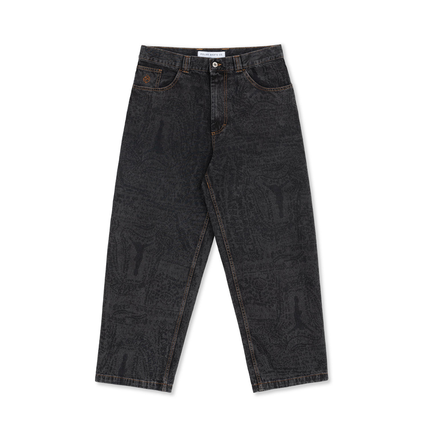 Polar Pant - Big Boy Exist - Washed Black