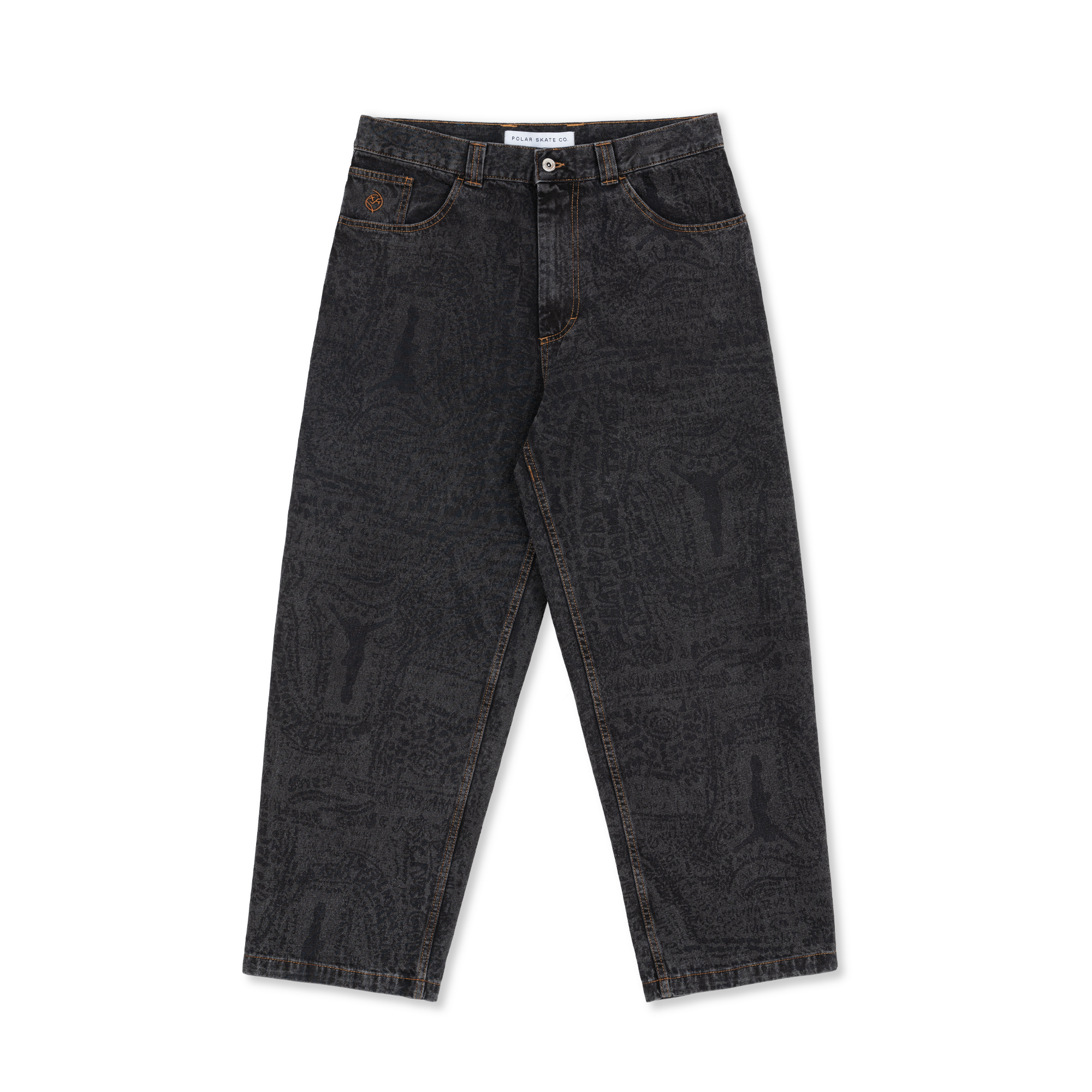 Polar Pant - Big Boy Exist - Washed Black