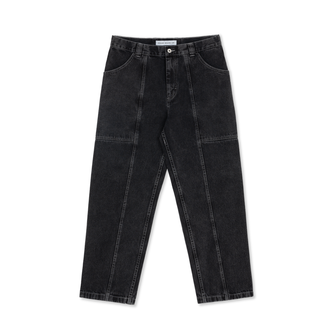 Polar Work Pant - Big Boy Knee - Silver Black