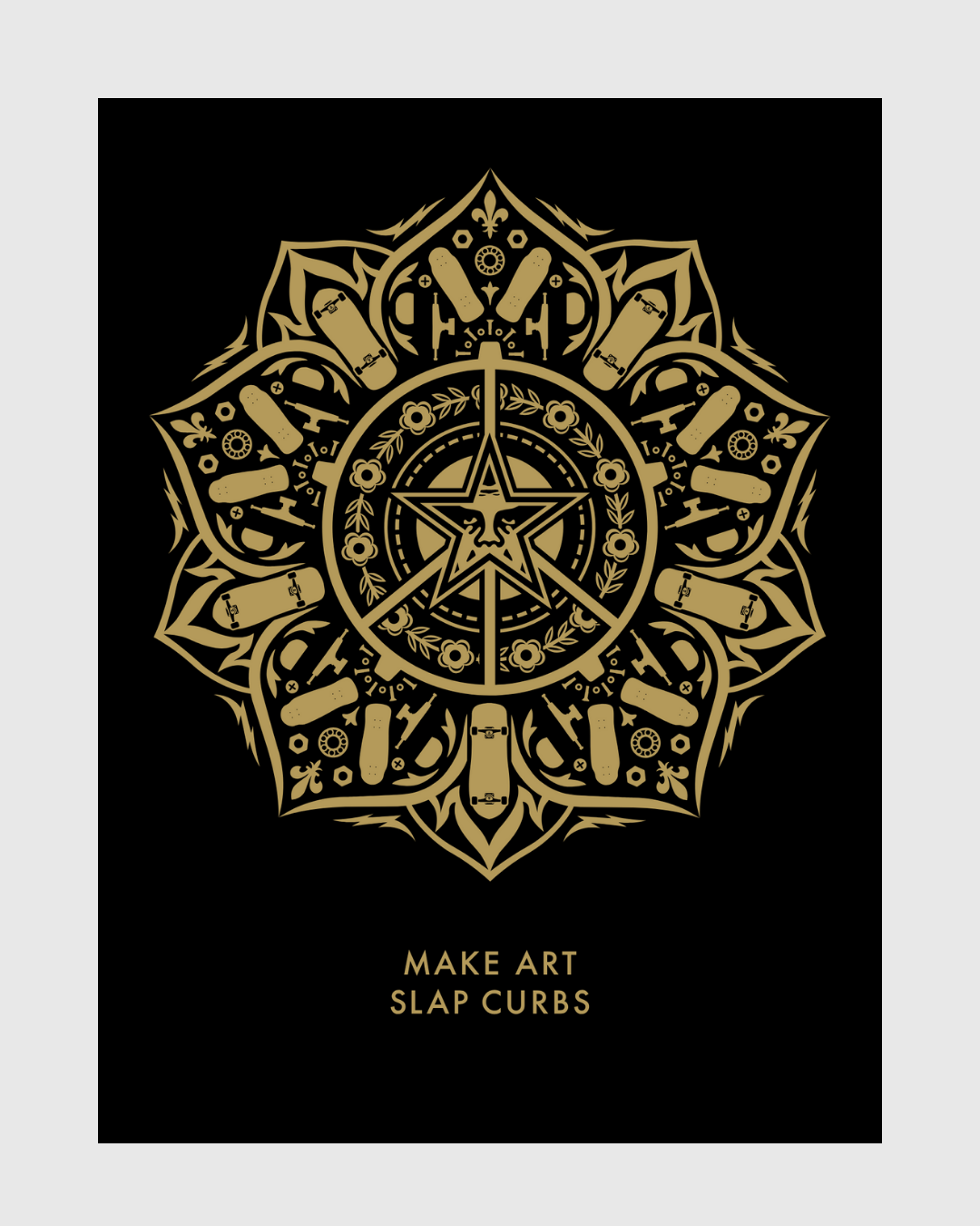 Slappy Challenge 2025 Poster - Black