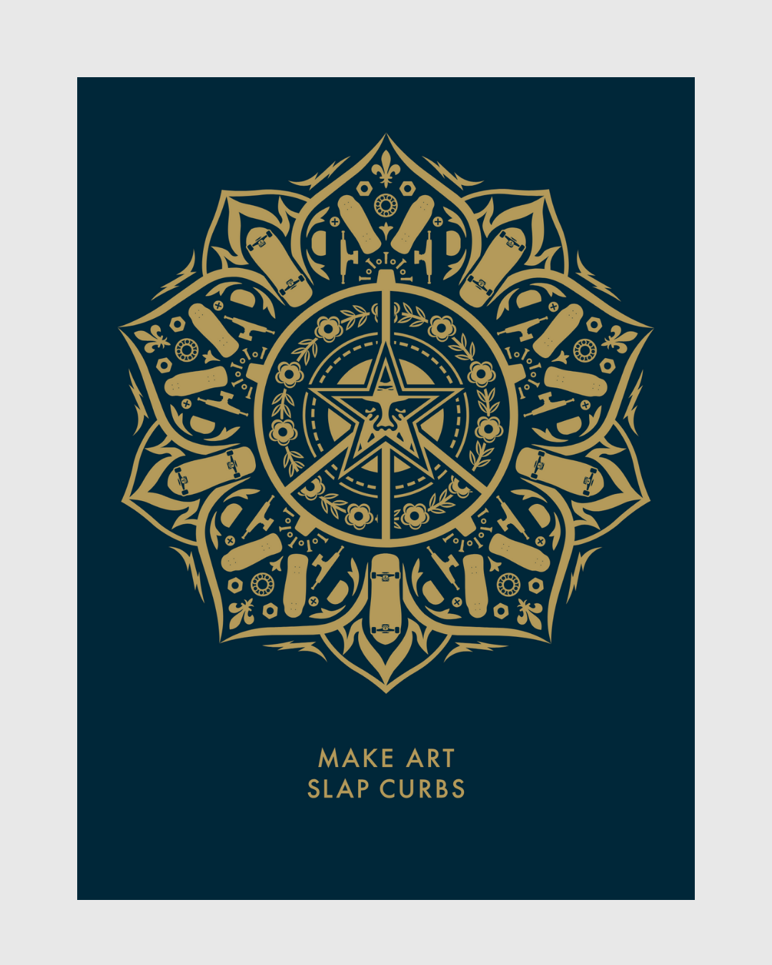 Slappy Challenge 2025 Poster - Dark Blue