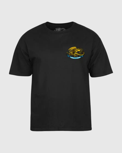 Powell Peralta Junior Tee - Oval Dragon - Navy