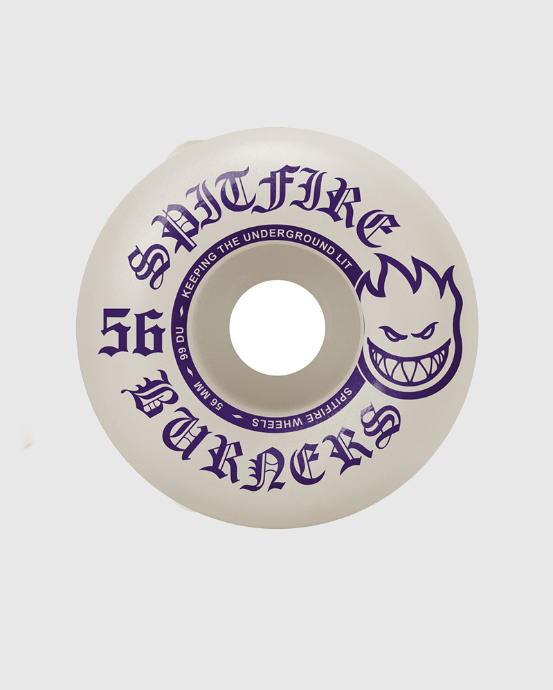 Spitfire Wheels - Burner Purple - 99A - 56mm