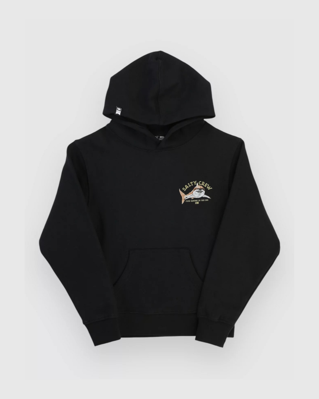Salty Crew Hoodie - Lurking Boys - Black
