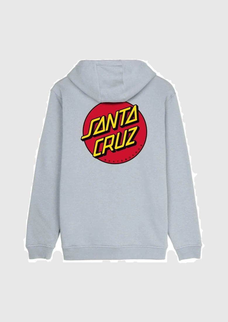 Santa Cruz Hood - Classic Dot Chest - Mist