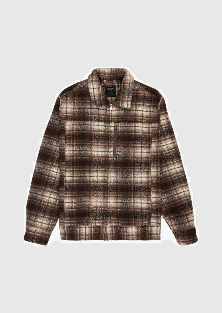 Santa Cruz Jacket - Hideout - Brown Check