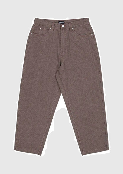 Santa Cruz Pant - Railroad - Brown Hickory Stripe