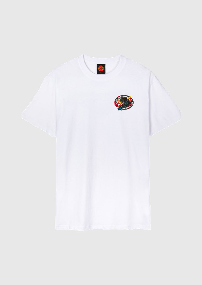 Santa Cruz T-Shirt - SC Panther - White