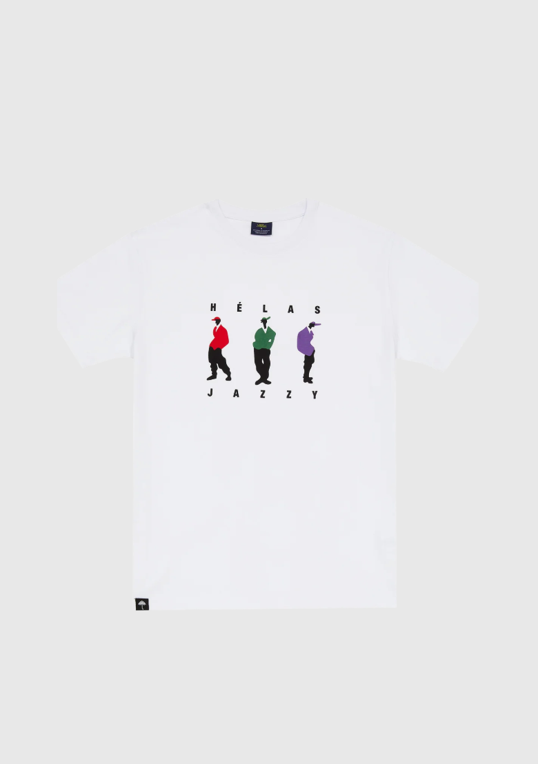 Helas Tee - Jazzy - White
