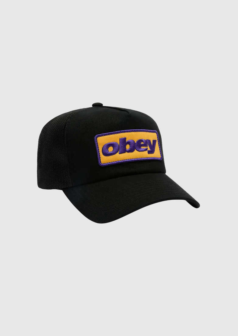 Obey Cap - Ranch Trucker  - Black