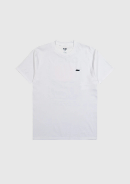 Obey Tee - In Bloom  - White