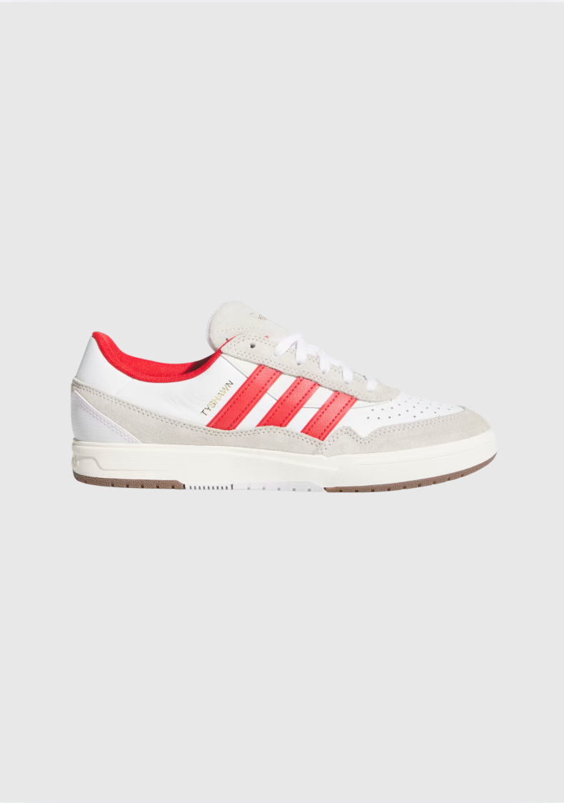 Adidas - Tyshawn II - Cloud White/Better Scarlet/Chalk White
