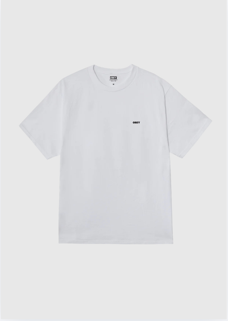 Obey Tee - Art Studio Flower - White