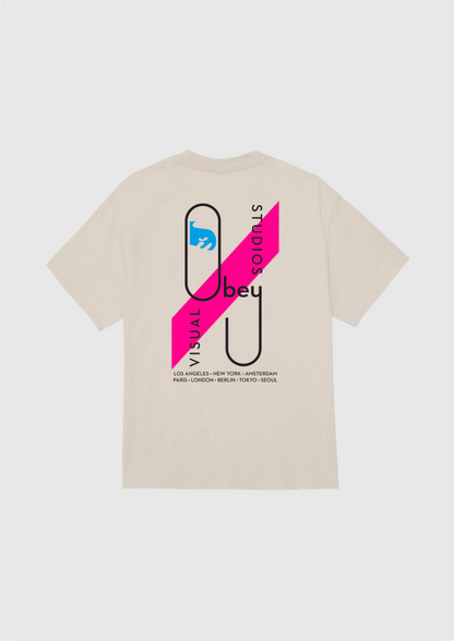 Obey Tee - Visual Studio - Silver Grey