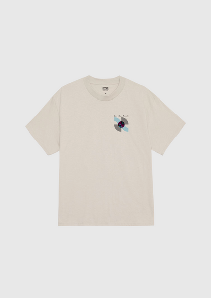 Obey Tee - Records And Tapes - Silver Grey