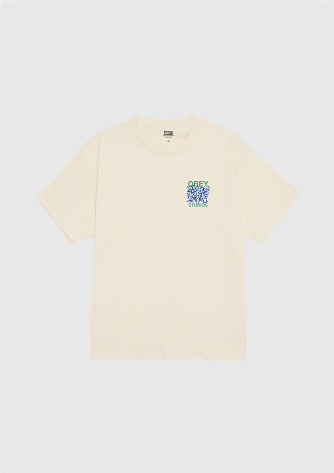 Obey Tee - Grown With Love - Cream