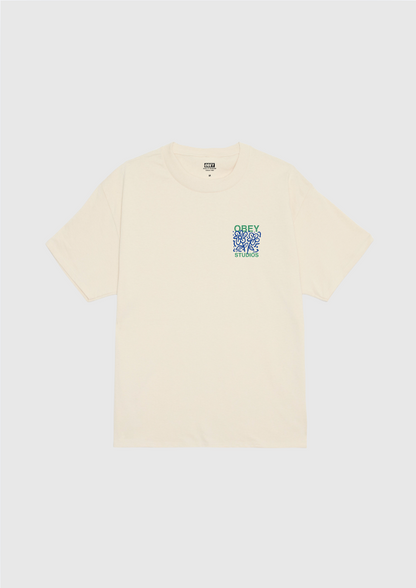 Obey Tee - Grown With Love - Cream
