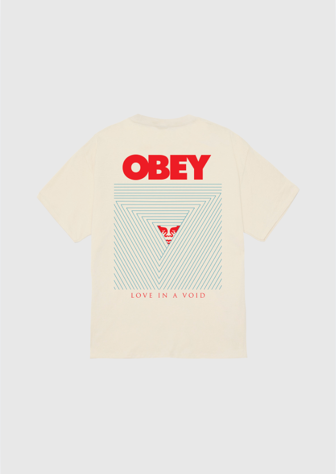 Obey Tee - Love In A Void - Cream