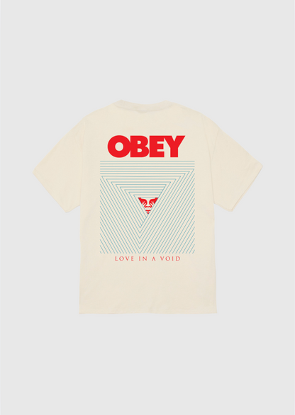 Obey Tee - Love In A Void - Cream