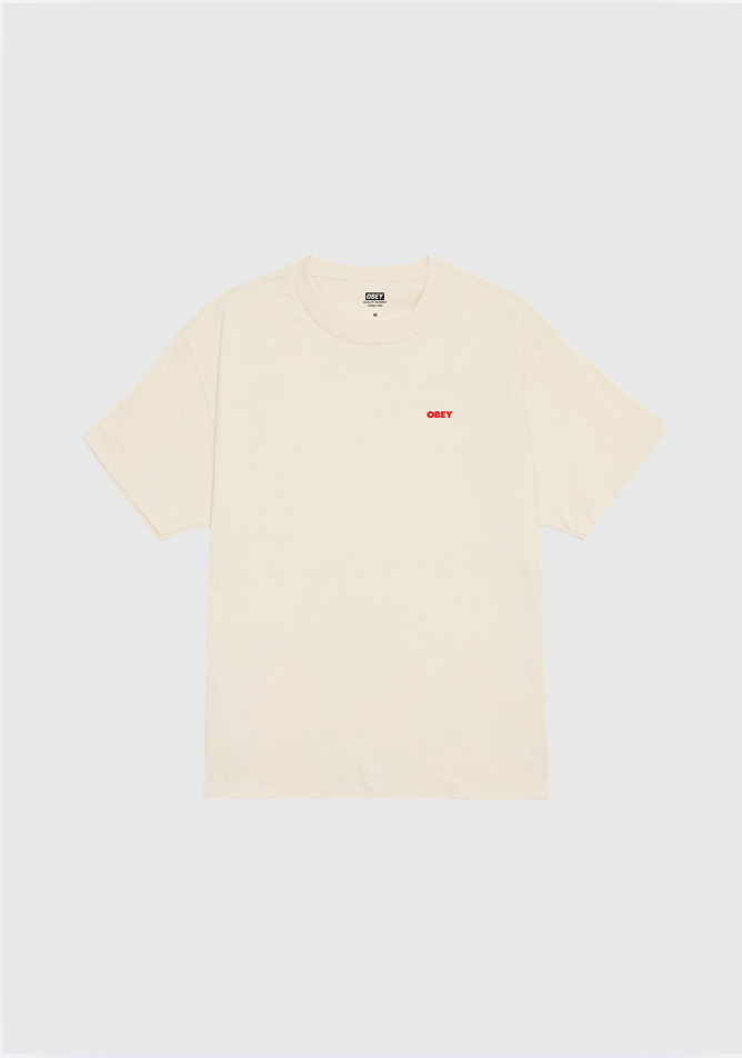 Obey Tee - Love In A Void - Cream