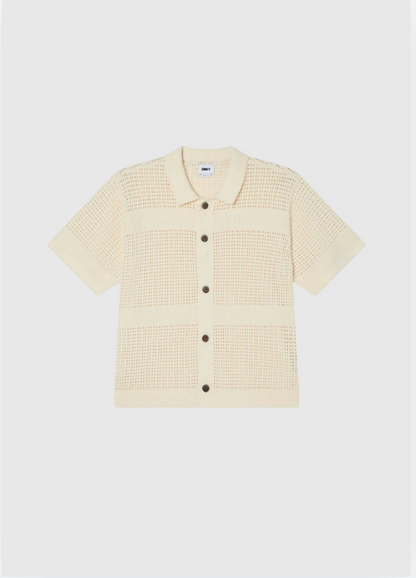 Obey Knit - Preston Sweater Shirt - Natural