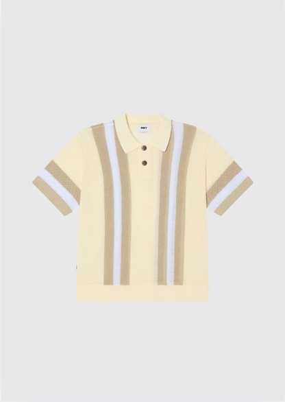 Obey Knit - Seth Polo Sweater - Unbleached