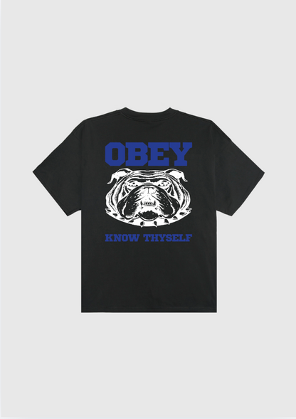 Obey Tee - Know Thyself - Vintage Black