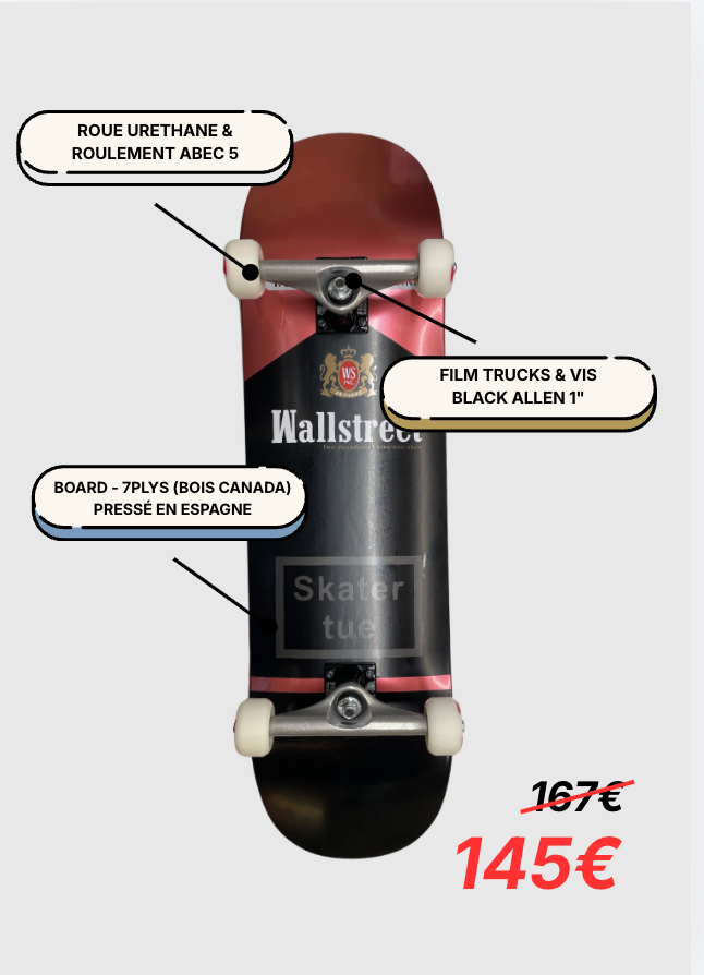 Wallstreet Complete - Malbac - Black - Premium Pack